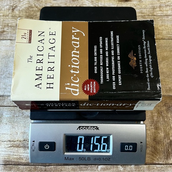 American Heritage Paperback Dictionary - Picture 4 of 4